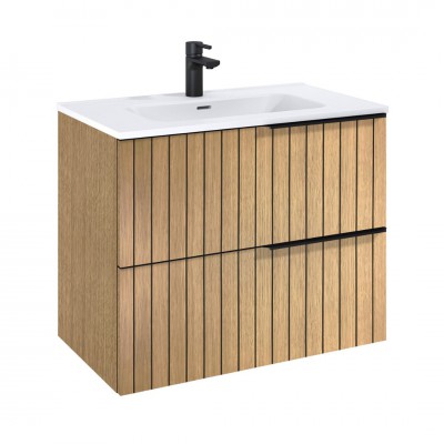 Elita Meble Asami szafka podumywalkowa 80 cm dąb naturalny fornir 169432