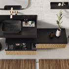 Elita Meble Asami szafka podumywalkowa 120 cm dąb naturalny fornir 169433