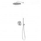 Oltens Onega zestaw prysznicowy termostatyczny podtynkowy deszczownica 30 cm chrom 36617100