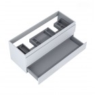 Oltens Vernal szafka 120 cm podumywalkowa wisząca szary mat 60019700