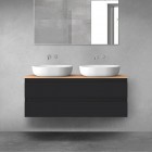 Oltens Vernal szafka 120 cm podumywalkowa wisząca czarny mat 60019300