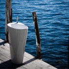 Laufen Palomba umywalka wolnostojąca 52,5x40 cm biała H8118030001041