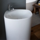 Laufen Palomba umywalka wolnostojąca 52,5x43.5 cm przyścienna biała H8118040001041