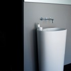 Laufen Palomba umywalka wolnostojąca 52,5x43.5 cm przyścienna biała H8118040001091