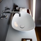 Laufen Palomba umywalka nablatowa 52x38 cm biała H8168020001121