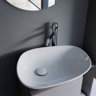 Laufen Palomba umywalka nablatowa 52x38 cm biała H8168020001121