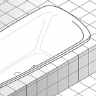 Laufen Palomba wanna prostokątna 180x80 cm biała H2428010000001