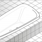 Laufen Palomba wanna prostokątna 180x80 cm biała H2438010000001