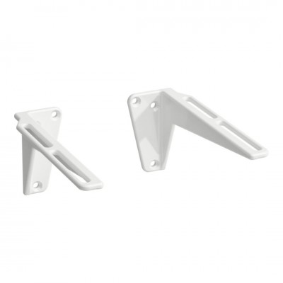 Laufen Sonar wsporniki pod umywalkę ścienne 2 sztuki białe H8943400000001