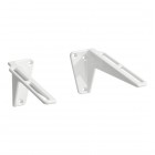Laufen Sonar wsporniki pod umywalkę ścienne 2 sztuki białe H8943400000001