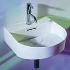 Laufen Sonar umywalka ścienna 42x41 cm półokrągła biała H8153410001041