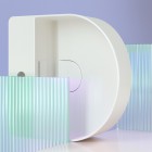 Laufen Sonar umywalka ścienna 42x41 cm półokrągła biała H8153410001041