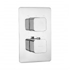 Deante Box bateria wannowo-prysznicowa podtynkowa termostatyczna chrom BXY 0ECT