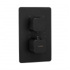 Deante Box bateria wannowo-prysznicowa podtynkowa termostatyczna czarna BXY NECT