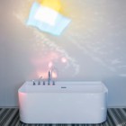 Laufen Sonar wanna wolnostojąca 160x81,5 cm przyścienna biała H2203470000001