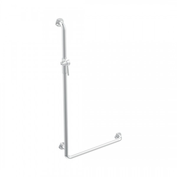 Koło Lehnen Concept lewa poręcz prysznicowa z zestawem natryskowym 60x120 cm L60235200