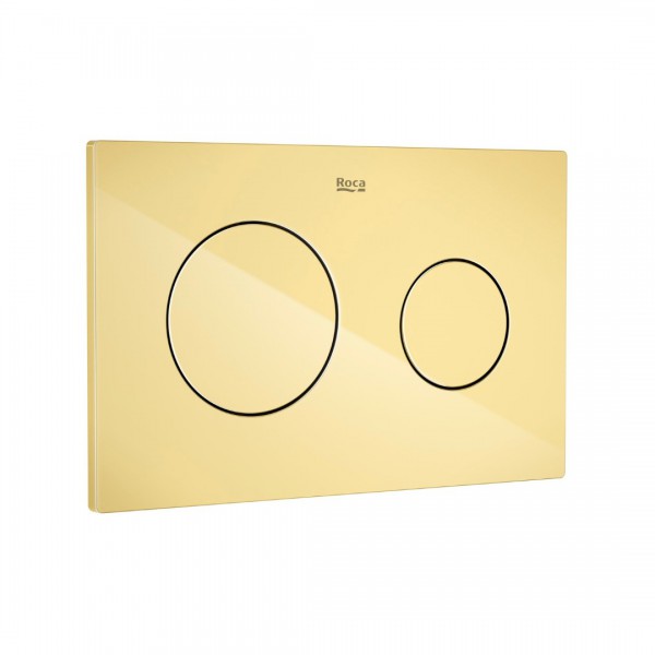 Roca przycisk spłukujący PL10 złoty połysk A8901890G0