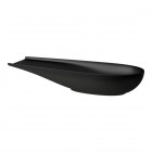 Laufen Ilbagnoalessi umywalka nablatowa 100x38 cm szlifowany spód czarny mat H8189747161121
