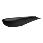 Laufen Ilbagnoalessi umywalka nablatowa 100x38 cm szlifowany spód czarny mat H8189747161121