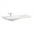 Laufen Ilbagnoalessi umywalka meblowa 120x50 cm prostokątna biała z powłoką LCC H8179794001041