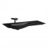 Laufen Ilbagnoalessi umywalka meblowa 120x50 cm prostokątna czarny mat H8179797161041