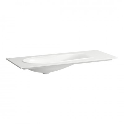 Laufen Ilbagnoalessi umywalka meblowa 120x50 cm prostokątna biały mat H8179797571121