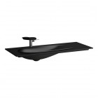 Laufen Ilbagnoalessi umywalka meblowa 120x50 cm prostokątna czarny mat H8179797161111