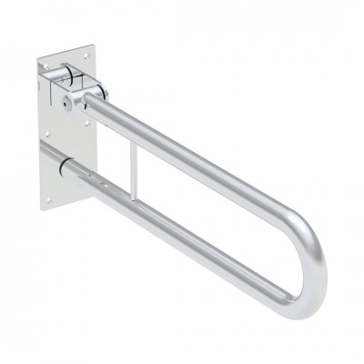 Koło Lehnen Funktion poręcz WC ścienna łukowa uchylna 70 cm gładka L1061001