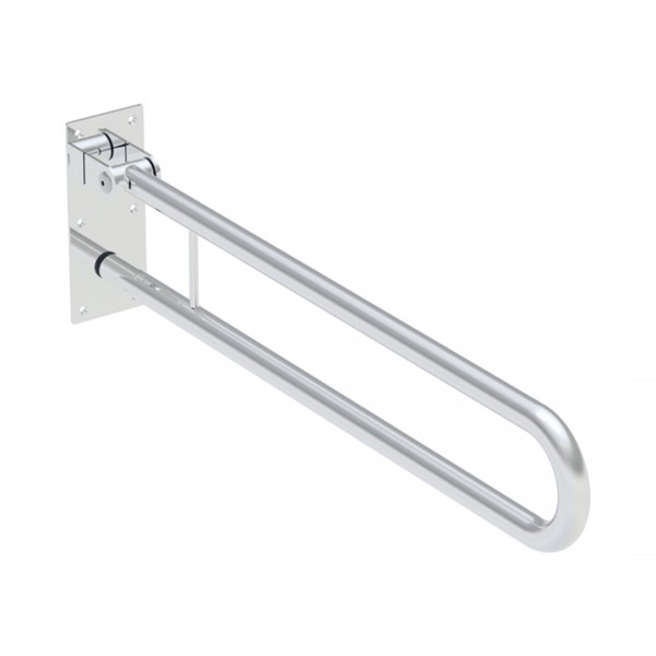 Koło Lehnen Funktion poręcz WC ścienna łukowa uchylna 85 cm gładka wypolerowana L1061101