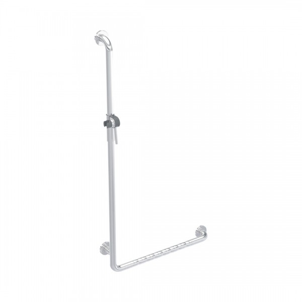 Koło Lehnen Funktion poręcz prysznicowa jednoramienna lewa 60x110 cm gładka L1023522