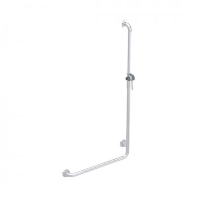 Koło Lehnen Funktion poręcz prysznicowa prawa 60x110 cm falista L1023512