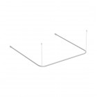 Koło Lehnen Concept Pro wieszak zasłony prysznicowej 3-stronny 120 cm L63202000