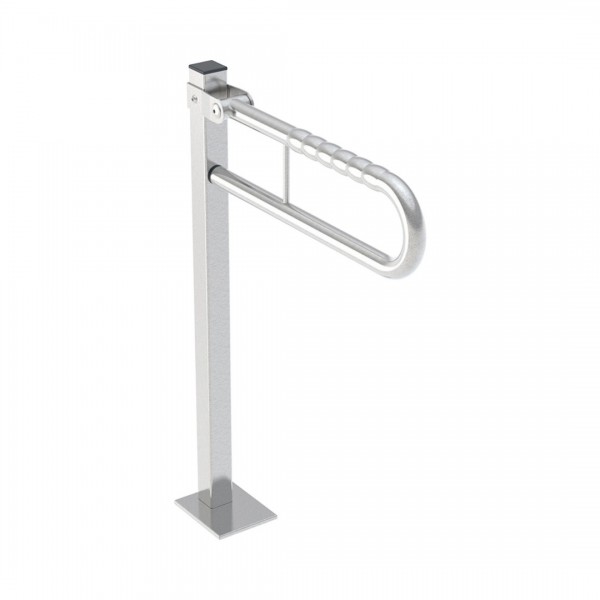 Koło Lehnen Funktion poręcz WC stojąca łukowa uchylna 60 cm falista wypolerowana L1061402