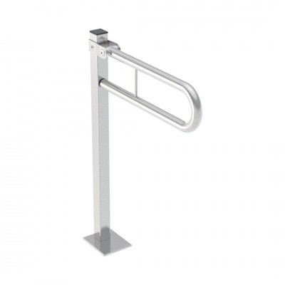 Koło Lehnen Funktion poręcz WC stojąca łukowa uchylna 60 cm gładka wypolerowana L1061401