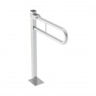 Koło Lehnen Funktion poręcz WC stojąca łukowa uchylna 60 cm gładka wypolerowana L1061401