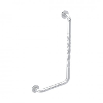 Koło Lehnen Funktion poręcz kątowa 90 stopni prawa 30x61 cm falista wypolerowana L1012112