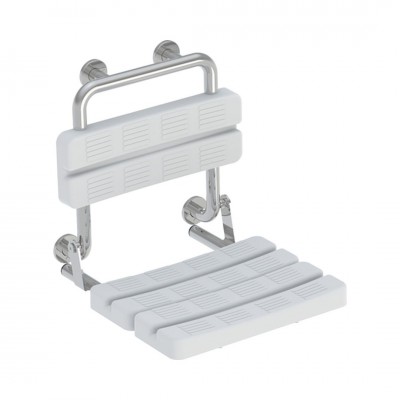 Koło Lehnen Funktion siedzisko prysznicowe uchylne gładkie polerowane L1221100