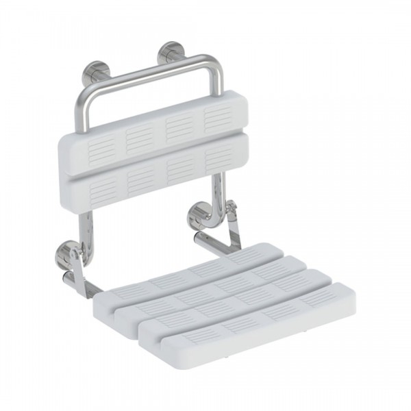 Koło Lehnen Funktion siedzisko prysznicowe uchylne gładkie polerowane L1221100