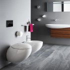 Laufen Ilbagnoalessi miska WC wisząca Rimless biała z powłoką LCC H8209714000001