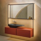 Laufen Ilbagnoalessi szafka podumywalkowa 160 cm z blatem terakota H4303300972691