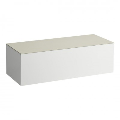 Laufen Ilbagnoalessi szafka podumywalkowa 120 cm z blatem biały mat H4313000972601