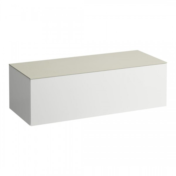 Laufen Ilbagnoalessi szafka podumywalkowa 120 cm z blatem biały mat H4313000972601