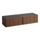 Laufen Ilbagnoalessi szafka podumywalkowa 160 cm z blatem noce canaletto H4323300976301