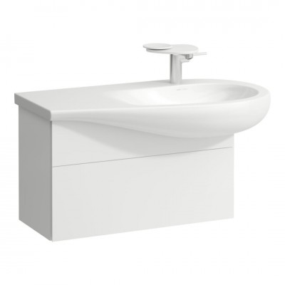 Laufen Ilbagnoalessi szafka podumywalkowa 73 cm prawa biały mat H4304110972601