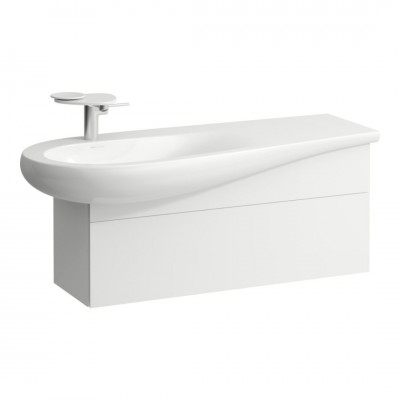 Laufen Ilbagnoalessi szafka podumywalkowa 99,5 cm lewa biały mat H4304210972601
