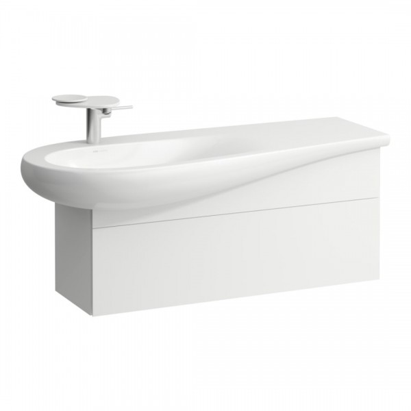 Laufen Ilbagnoalessi szafka podumywalkowa 99,5 cm lewa biały mat H4304210972601