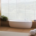 Laufen Ilbagnoalessi wanna wolnostojąca do zabudowy 203x102 cm biała H2449700000001