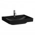 Laufen Meda umywalka ścienna 60x46 cm czarny mat H8101137161041