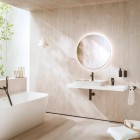 Laufen Meda umywalka ścienna 60x46 cm szlifowany spód biała H8161130001041