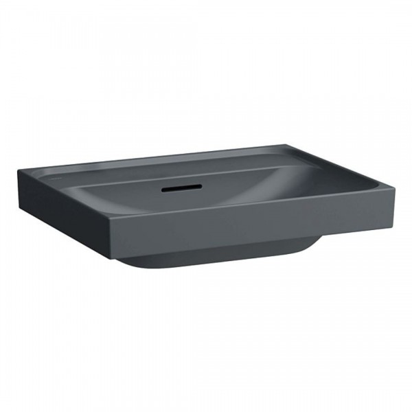 Laufen Meda umywalka ścienna 60x46 cm szlifowany spód grafit mat H8161137581091